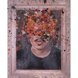 Lynyrd Paras, Black Clouds (Tunaw), mixed media