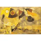 Saranggola by Angelito Antonio, oil on canvas, sold Jan 2022