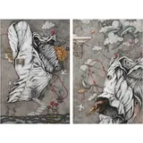 Ninel Constantino, Chapter 2: The Pursuit, acrylic on canvas