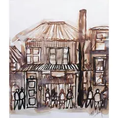 Ferdinand Montemayor, Untitled, ink on paper