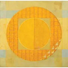 Park #217 by Raul Lebajo, acrylic on canvas mounted on board, sold Jan 2022