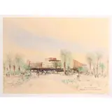 Spencer W. Tart, Riyadh Intercontinental Hotel, lithograph, 841/850