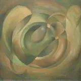 Untitled (Abstract) by Unidentified artist, oil on canvas, sold Jan 2022