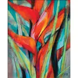 Still Life (Flower) by Mauro Malang Santos, gouache on paper, sold Jan 2022