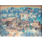 Vicente Manansala, Untitled, watercolor on paper