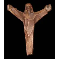 Crucifix by Napoleon V. Abueva, sold Jan 2022