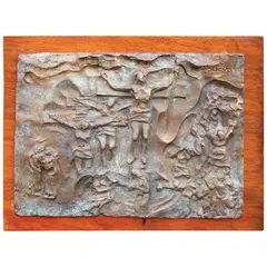 I Am The Life by Napoleon V. Abueva, brass, sold Jan 2022