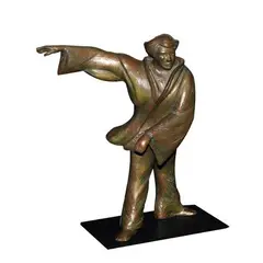 Gesture by Benedicto Cabrera, brass, sold Jan 2022