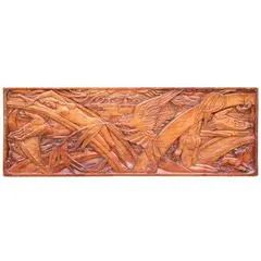 Botong Francisco, A Narra Wood Relief Designed by
Carlos “Botong” Francisco “Si Malakas
at si Maganda”