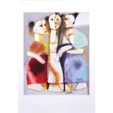 Three Women by Mauro Malang Santos, print, 55/65, sold Jan 2021