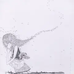 Don Salubayba, Untitled II, pen and ink on paper