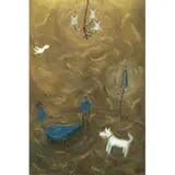 Cheryl Hironaka, Domestic Bliss, acrylic on canvas