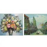 Enrico Zablan, a) Still Life
b) Untitled