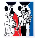Diether Korbanka, Two Ladies, serigraph, 71/150