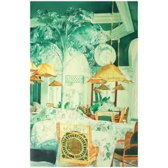 Angelito David, Hotel Scene, watercolor