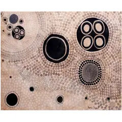 Untitled by Nena Saguil, pen and ink, sold Jan 2021