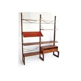 Cado Free Standing Wall Unit, Design : Poul Cadovius Royal System Shelf, Cado Denmark