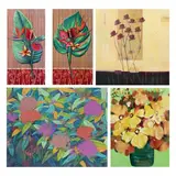 Untitled by Unidentified artist, <p>Unidentified Artist<br />a) Tropical Flowers I, sold Dec 2021