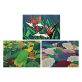 Untitled by a) Victor Gonzales<br & > b) Rd Lumba, <p>a) Victor Gonzales<br />Birds of Paradise<br />, sold Dec 2021