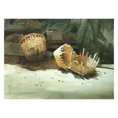 Untitled by Jun Tiongco<br & > Kaing, <p>Jun Tiongco (b. 1957)<br />Kaing<br />signed an, sold Dec 2021