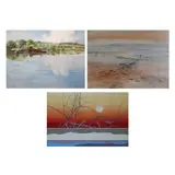 Untitled by a) Roger Rodriguez<br, > b) Martinez<br & > c) R. L, <p>a) Roger Rodriguez<br />Riverside<br />signed a, sold Dec 2021