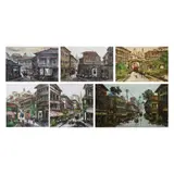 Arthur Culian, Untitled, <p>Arthur Culian<br />a) Townscape I - III<br />si
