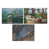 Untitled by a) Mario Santiago<br, > b) Gonzalez<br & > c) Jay d, <p>a) Mario Santiago<br />Garden with House<br />s, sold Dec 2021