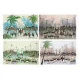 Efren Lopez, Untitled, <p>Efren Lopez<br />a) Cityscape I<br />signed (lo