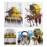 Untitled by a) Pulido Sanchez<br & > b) N. Goyenechea, <p>a) Pulido Sanchez<br />Philippine Scenes I - II, sold Dec 2021