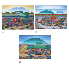 Untitled by Joseph C. Lavita, <p>Joseph C. Lavita<br />a) Shells I<br />signed a, sold Dec 2021
