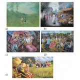 a) Adolf Sehring<br & > b) A. Roque<b, Untitled, <p>a) Adolf Sehring (1930 - 2015)<br />Going Fishi