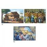 Robert Vecino, Untitled, <p>Robert Vecino<br />a) Bayanihan I and II<br />s