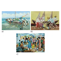 Robert Vecino, Untitled, <p>Robert Vecino<br />a) By the Seashore<br />sign