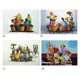 Untitled by a) Goyenechea<br, > b) Tinio<br & > c) Victor Gonza, <p>a) Goyenechea<br />Flower Vendors<br />signed a, sold Dec 2021