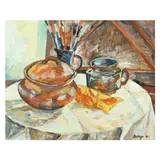 Untitled by Norma Belleza<br & > Still Life with Arti, <p>Norma Belleza (b. 1939)<br />Still Life with Ar, sold Dec 2021
