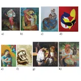Untitled by a) K. Laxamana<br, > b) Michael<br & > c) Dan Ibor<, <p>a) K. Laxamana<br />Mother and Son<br />signed, sold Dec 2021