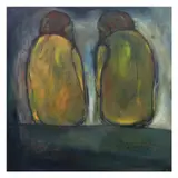 Untitled by Andres Barrioquinto<br & > Seated Couple, <p>Andres Barrioquinto (b. 1975)<br />Seated Coupl, sold Dec 2021