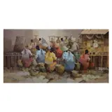 Untitled by Alfredo Buenaventura<br & > Vendors, <p>Alfredo Buenaventura (1942 - 1982)<br />Vendors, sold Dec 2021