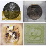 Untitled by a) Mario Parial<br & > b) Ros Arcilla, <p>a) Mario Parial (1944 - 2013)<br />Stran<br />s, sold Dec 2021