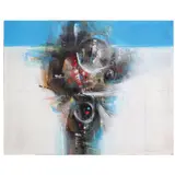 Untitled by Edgar Doctor<br & > White Beach, <p>Edgar Doctor<br />White Beach<br />signed and d, sold Dec 2021