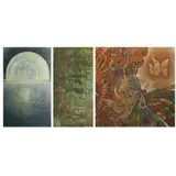 Untitled by a) Antonio Ko Jr.<br & > b) Joyce L., <p>a) Antonio Ko Jr. (1956 - 1999)<br />Progress<b, sold Dec 2021