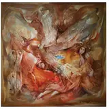 Untitled by Roger San Miguel<br & > Mga Diwata, <p>Roger San Miguel<br />Mga Diwata<br />signed an, sold Dec 2021