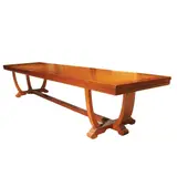 A One Piece Top Twelve-Seater Table, Untitled, <p>A One-Piece-Top Twelve-Seater<br />Art Deco Nar