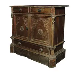 A Comoda, Untitled, <p>A Bohol Comoda<br />hardwood<br />47 1/2" x 51
