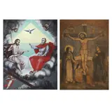 Unidentified artist, Untitled, <p>Unidentified Artist<br />a) Holy Trinity<br />o