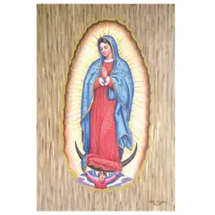 Amor Bondoc, Untitled, <p>Amor Bondoc<br />Lady of Guadalupe<br />signed