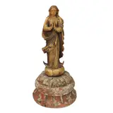 A 16th-Century Ivory Imaculada, Untitled, <p>A 16th-Century Ivory Imaculada<br />ivory: 7 1/