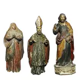 b) San Agustin ( a) Dolorosa, Untitled, <p>a) Dolorosa<br />(Possibly 1700-1800)<br />mola