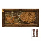 Untitled by The Creation of Adam, <p>The Creation of Adam<br />bas relief<br />hardw, sold Dec 2021