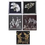 Untitled by Thai Traditional Motif Print<br, > <br & >, <p>Thai Traditional Motif Print<br />print on silk, sold Dec 2021